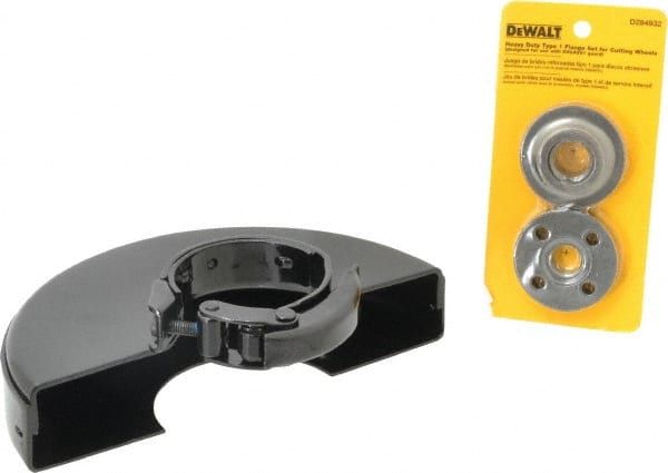 DeWALT - 7" Diam Angle & Disc Grinder Guard - For Use with DEWALT D28494S, D28474W & Type 1 Cutting Wheels - Exact Tooling