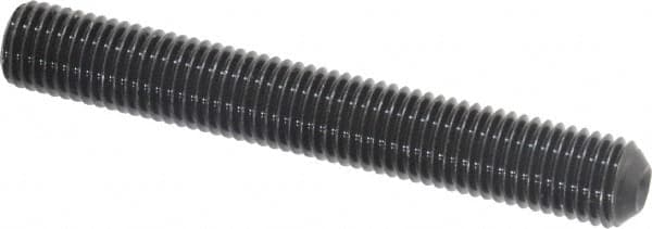 Value Collection - 5/16-24 UNF, 2-1/4" OAL, Cup Point Set Screw - Alloy Steel, 5/32" Key - Exact Tooling