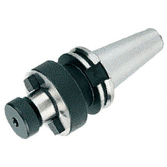 Iscar - CAT50 Taper Shank 1-1/2" Pilot Diam Shell Mill Holder - 0.938" Flange to Nose End Projection, Through-Spindle Coolant - Exact Tooling