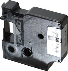 Rhino - 216" Long, Metallized Silver Polyester Metallized Tape - For DYMO Brand Labeling Equipment Designed for "D1" Tapes (Check Width Compatibility) - Exact Tooling