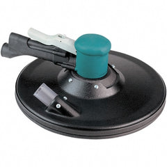 Dynabrade - 11-1/4" Max Disc, 950 RPM, Pneumatic Handheld Disc Sander - 23 CFM, 1/4 NPT Inlet, 0.45 hp, 90 psi - Exact Tooling