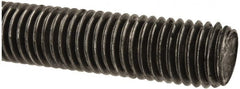 Made in USA - 5/8-11 UNC (Coarse), 2' Long, Low Carbon Steel Threaded Rod - Oil Finish Finish, Right Hand Thread - Exact Tooling