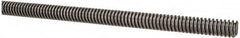 Keystone Threaded Products - 3/8-12 Acme, 3' Long, Low Carbon Steel General Purpose Acme Threaded Rod - Oil Finish Finish, Right Hand Thread, 2G Fit - Exact Tooling