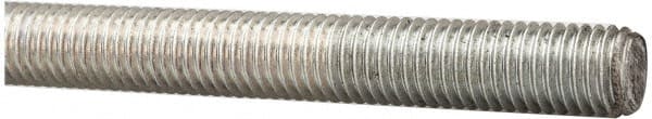 Value Collection - M12x1.75 UNC (Coarse), 1m Long, Steel Metric Threaded Rod - Zinc-Plated Finish, Right Hand Thread - Exact Tooling