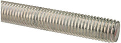 Value Collection - M14x2 UNC (Coarse), 1m Long, Steel Metric Threaded Rod - Zinc-Plated Finish, Right Hand Thread - Exact Tooling