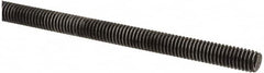 Value Collection - M6x1 UNC (Coarse), 1m Long, Steel Metric Threaded Rod - Oil Finish Finish, Right Hand Thread - Exact Tooling