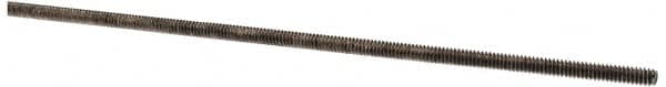 Made in USA - #4-40 UNC (Coarse), 3' Long, Stainless Steel Threaded Rod - Right Hand Thread - Exact Tooling