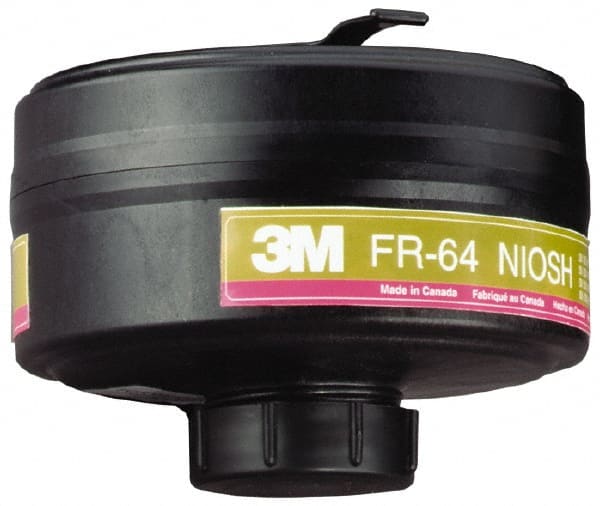 3M - Olive and Magenta P100 Cartridge - Series FR-64, Protects Against Multi Gas - Exact Tooling