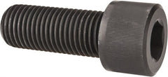 Value Collection - 1-3/4 - 5 UNC Hex Socket Drive, Socket Cap Screw - Alloy Steel, Black Oxide Finish, Fully Threaded, 4-1/2" Length Under Head - Exact Tooling