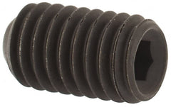 Value Collection - #12-28 UNF, 3/8" OAL, Cup Point Set Screw - Grade ASTM F912 Alloy Steel, 7/64" Key - Exact Tooling