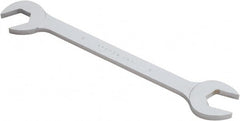 Proto - 2" Standard Open End Wrench - 21-1/4" OAL, Double End, Chrome Finish, 15° & 60° Head Angle - Exact Tooling
