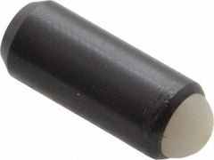 Gibraltar - 0.44" Body Length x 3/16" Body Diam, 2 Lb Init to 5 Lb Final End Force, Steel Press Fit Ball Plunger - 5/32" Ball Diam, 0.058" Max Ball Reach, +0.0010; +0.0020" Tolerance - Exact Tooling