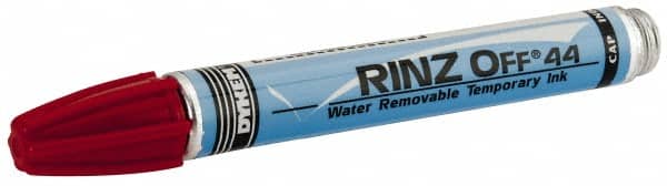 Dykem - Red Paint Marker - Broad Tip, Water Based - Exact Tooling