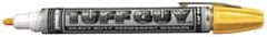 Dykem - Yellow Oil-Based Paint Marker - Broad Tip, Non-Xylene Base Ink - Exact Tooling