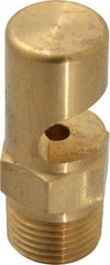 Bete Fog Nozzle - 3/8" Pipe, 145° Spray Angle, Brass, Extra Wide Fan Nozzle - Male Connection, 9.49 Gal per min at 100 psi, 3/16" Orifice Diam - Exact Tooling