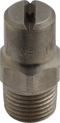 Bete Fog Nozzle - 1/8" Pipe, 65° Spray Angle, Grade 303 Stainless Steel, Standard Fan Nozzle - Male Connection, 1.58 Gal per min at 100 psi, 0.08" Orifice Diam - Exact Tooling