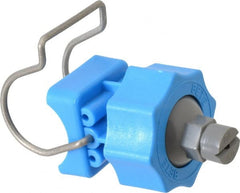 Bete Fog Nozzle - 1" Pipe, 65° Spray Angle, Grade 303 Polypropylene/Stainless Steel, Snap Release Nozzle System - 3.16 Gal per min at 100 psi, 0.109" Orifice Diam - Exact Tooling