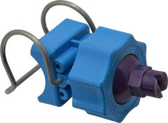 Bete Fog Nozzle - 1" Pipe, 65° Spray Angle, Grade 303 Polypropylene/Stainless Steel, Snap Release Nozzle System - 4.74 Gal per min at 100 psi, 0.141" Orifice Diam - Exact Tooling