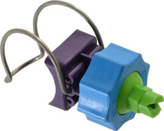 Bete Fog Nozzle - 1-1/2" Pipe, 65° Spray Angle, Grade 303 Polypropylene/Stainless Steel, Snap Release Nozzle System - 9.49 Gal per min at 100 psi, 3/16" Orifice Diam - Exact Tooling