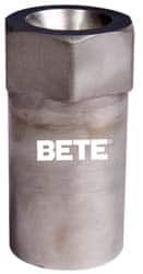Bete Fog Nozzle - 1/2" Pipe, 90° Spray Angle, Grade 316 Stainless Steel, Full Cone Nozzle - Female Connection, N/R Gal per min at 100 psi, 1/4" Orifice Diam - Exact Tooling