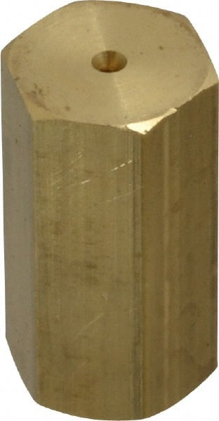 Bete Fog Nozzle - 1/8" Pipe, 60° Spray Angle, Brass, Full Cone Nozzle - Female Connection, 0.38 Gal per min at 100 psi, 0.043" Orifice Diam - Exact Tooling