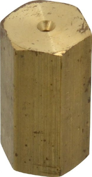 Bete Fog Nozzle - 1/8" Pipe, 60° Spray Angle, Brass, Full Cone Nozzle - Female Connection, 0.77 Gal per min at 100 psi, 0.055" Orifice Diam - Exact Tooling