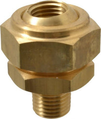 Bete Fog Nozzle - 1/4" Pipe, 40 to 70° Spray Angle, Brass, Adjustable Swivel Joint Nozzle - For Use With Bete - Nozzles Where Alignment of The Spray Direction is Required - Exact Tooling