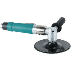 Dynabrade - 7" Max Disc, 6,000 RPM, Pneumatic Handheld Disc Sander - 40 CFM, 3/8 NPT Inlet, 1 hp, 90 psi - Exact Tooling