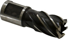 Milwaukee Tool - 3/4" Diam x 1" Deep High Speed Steel Annular Cutter - Exact Tooling
