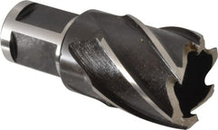 Milwaukee Tool - 1-1/16" Diam x 1" Deep High Speed Steel Annular Cutter - Exact Tooling