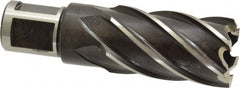 Milwaukee Tool - 1" Diam x 2" Deep High Speed Steel Annular Cutter - Exact Tooling