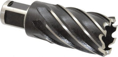 Milwaukee Tool - 1-3/16" Diam x 2" Deep High Speed Steel Annular Cutter - Exact Tooling
