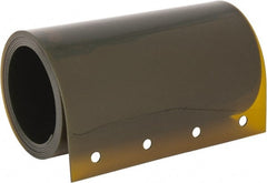 Steiner - 4 Ft. Wide x 7 Ft. High x 0.08 Inch Thick, Vinyl Welding Welding Curtain Kit - Amber with Universal Mounting Hardware - Exact Tooling