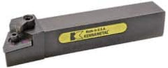 Kennametal - MTJN, Left Hand Cut, 3° Lead Angle, 1-1/2" Shank Height x 1-1/2" Shank Width, Negative Rake Indexable Turning Toolholder - 7" OAL, TN..66. Insert Compatibility, Series Kenloc - Exact Tooling