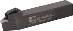 Kennametal - MDPN, Neutral Cut, 0° Lead Angle, 1-1/2" Shank Height x 1-1/2" Shank Width, Negative Rake Indexable Turning Toolholder - 6" OAL, DN..54. Insert Compatibility, Series Kenloc - Exact Tooling