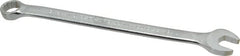 Proto - 7/16" 12 Point Offset Combination Wrench - 15° Offset Angle, 7" OAL, Steel, Satin Finish - Exact Tooling