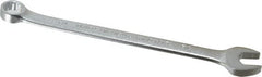 Proto - 1/2" 12 Point Offset Combination Wrench - 15° Offset Angle, 8" OAL, Steel, Satin Finish - Exact Tooling