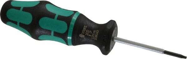 Wera - 1 Piece, 1.2 Max N/m, TorxPlus Preset Torque Limiting Screwdriver - 7-1/2" OAL - Exact Tooling