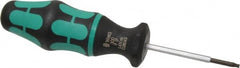 Wera - 1 Piece, 1.4 Max N/m, TorxPlus Preset Torque Limiting Screwdriver - 7-1/2" OAL - Exact Tooling