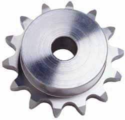 U.S. Tsubaki - 32 Teeth, 1/2" Chain Pitch, Chain Size 40, Taper Lock Sprocket - 5.377" Outside Diam - Exact Tooling