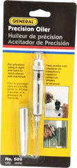 General - Spout, Precision-Needle Oiler - 2-1/4" Long Needle, Aluminum Body - Exact Tooling