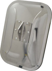 Value Collection - 10-1/2" Long to 7-1/2" Wide Automotive Low Mount Universal Replacement Mirror Head - Stainless Steel - Exact Tooling