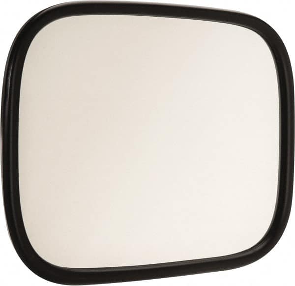 Value Collection - 7" Long to 5" Wide Automotive Universal OEM Replacement Mirror Head with L Bracket - Stainless Steel - Exact Tooling