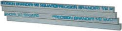 Made in USA - 12" Long x 1/2" High x 1/2" Wide, Zinc-Plated Key Stock - Low Carbon Steel - Exact Tooling