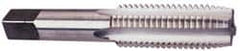 Hertel - M30x3.50 Metric Coarse 4 Flute Bright Finish High Speed Steel Straight Flute Standard Hand Tap - Plug, Right Hand Thread, 5-7/16" OAL, 2-9/16" Thread Length, D5 Limit, Oversize - Exact Tooling
