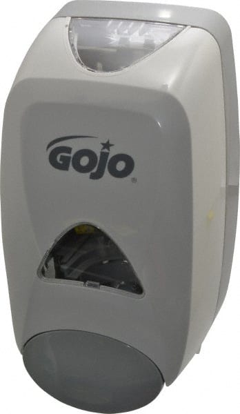 GOJO - 1250 mL Foam Hand Soap Dispenser - ABS Plastic, Hanging, Gray - Exact Tooling
