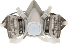 3M - Size M, P95 NIOSH Filter Rating, Thermoplastic Elastomer, Half Mask Facepiece Respirator Assembly - Exact Tooling