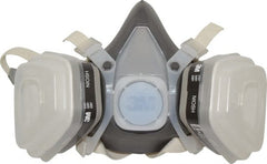 3M - Size L, P95 NIOSH Filter Rating, Thermoplastic Elastomer, Half Mask Facepiece Respirator Assembly - Exact Tooling