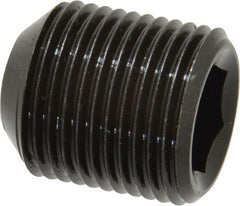 Value Collection - 7/8-14 UNF, 1" OAL, Cup Point Set Screw - Grade ASTM F912 Alloy Steel, 1/2" Key - Exact Tooling