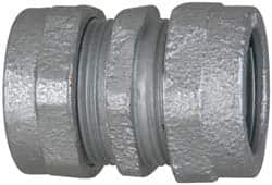 Cooper Crouse-Hinds - 3/4" Trade, Malleable Iron Compression Rigid/Intermediate (IMC) Conduit Coupling - Noninsulated - Exact Tooling